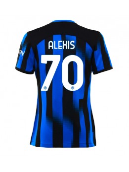 Inter Milan Alexis Sanchez #70 Heimtrikot für Frauen 2023-24 Kurzarm